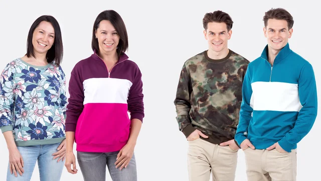Nähvideo für Sweatshirts zum Selbernähen