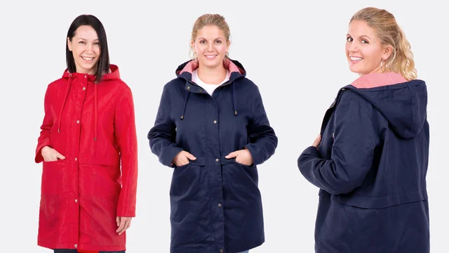 Parka oder Regenmantel aus Oilskin Twill selber nähen