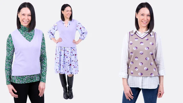 Pullunder nähen mit Videoanleitung Tutorial