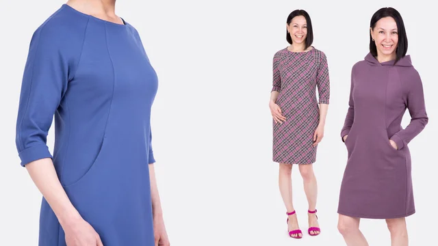 Videoanleitung für Sweatkleid zum Selbernähen