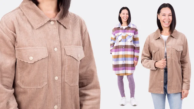 videoanleitung Hemdjacke Shacket zum selbernähen