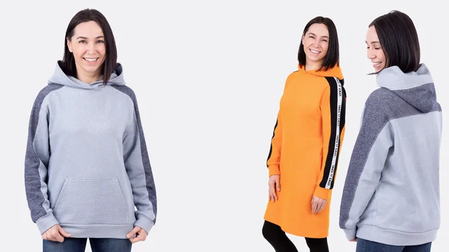 Videoanleitung Oversize Hoodie selber nähen