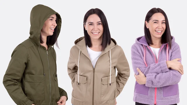 Anorakjacke für Übergang Nähen Tipps & Ideen Anorakjacke für Übergang Nähen Tipps & Ideen