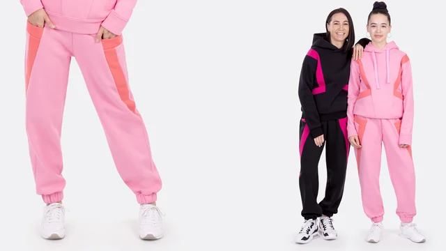 Videoanleitung Jogginghose oversized Teilung selber nähen