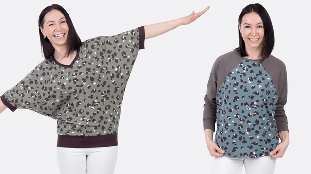 Videoanleitung Fledermausshirt selber nähen