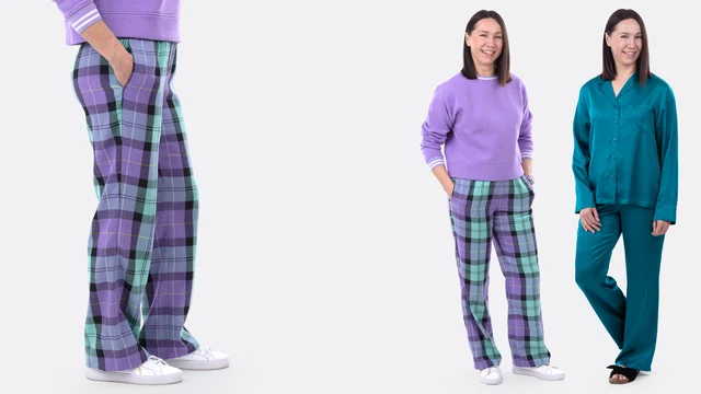 Videoanleitung Loungehose Nahttaschen nähen lernen