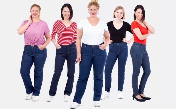 Schnittmuster für eine Jeans in vielen Formen selber nähen