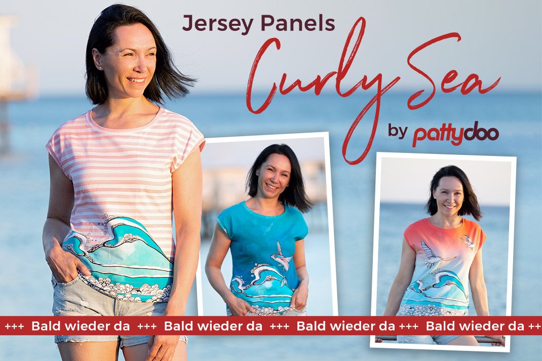 pattydoo Jersey Panele Curly Sea bald erhältlich