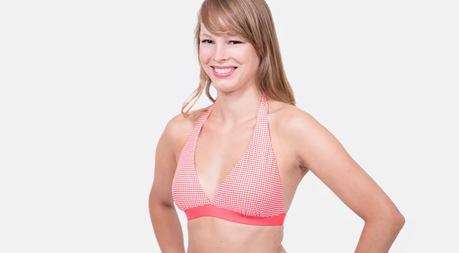 Bikini Oberteil nähen Anleitung
