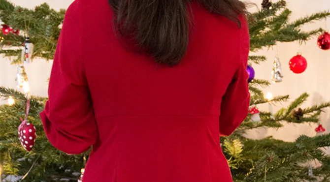 Kleid Rückenansicht