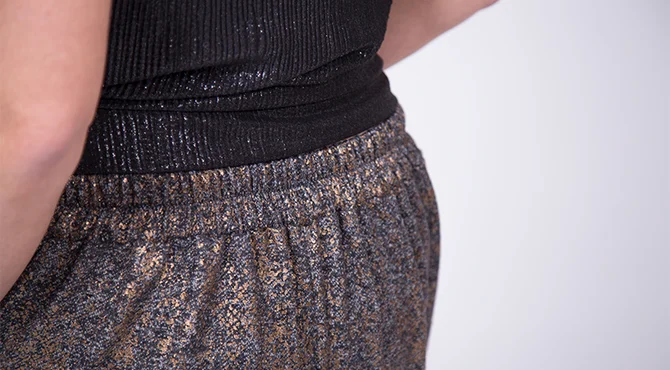 Sweathose Gummibund nähen