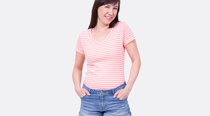 t-shirt_v-ausschnit_streifen_rippjersey_naehen