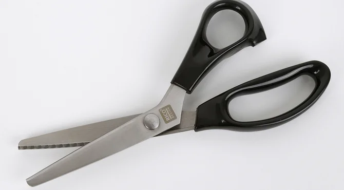 Zackenschere - Nähen lernen