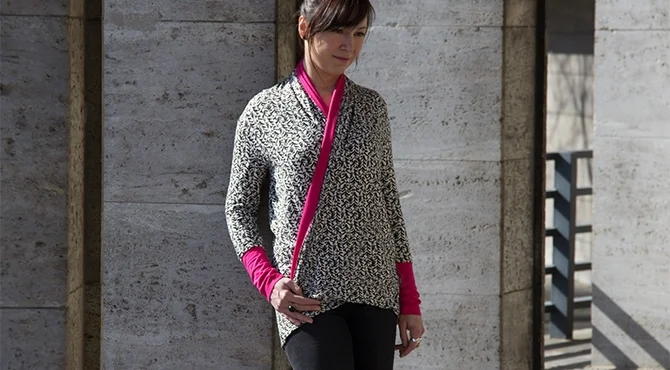 sewing pattern comfortable cardigan