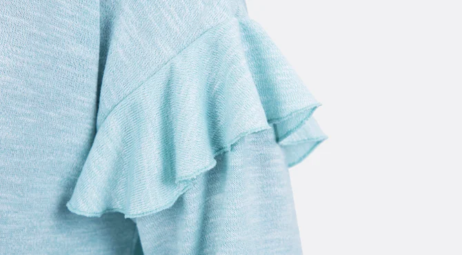 DIY Anleitung Schnittmuster volant