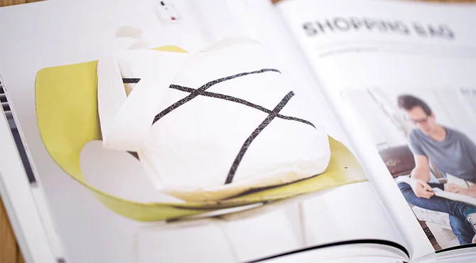 SnapPap Buch Shopper nähen