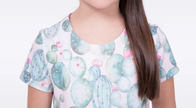 Schnittmuster Kinder Sweatkleid Tulpenrock Eingriffstasche Anleitung