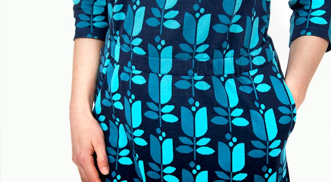 Schnittmuster Sweatkleid Gummibund