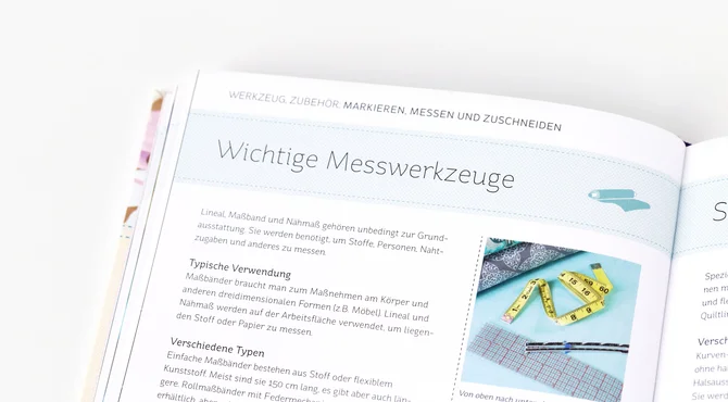 Buchrezension: Nähen - Tipps und Lösungen - Wichtige Werkzeuge - Pattydoo - Nähen lernen