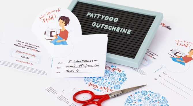 pattydoo Verschenkgutscheine selber ausdrucken