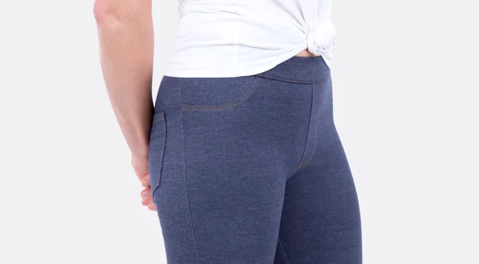 Schnittmuster gratis Jeggings Jeans Jersey Fake-Tasche Schnittmuster gratis Jeggings Jeans Jersey Fake-Tasche
