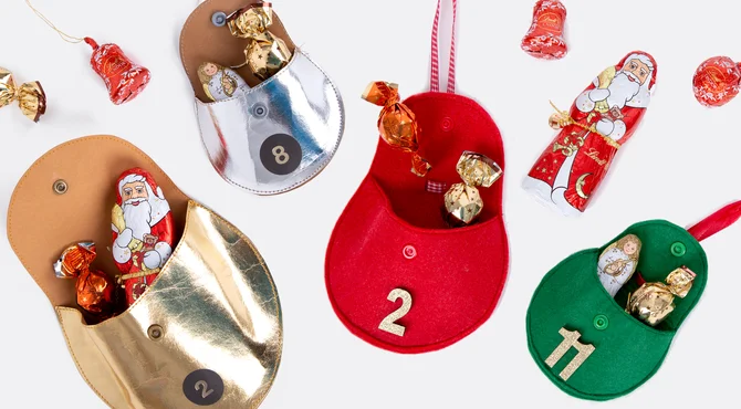 Adventskalender selber nähen - Nähanleitung Adventskalender selber nähen - Nähanleitung