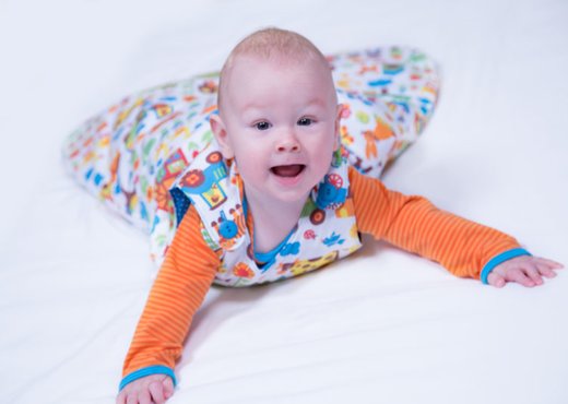 Schnittmuster Schlafsack für Babies mit Nähanleitung