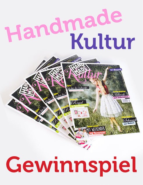 Handmadekultur Magazin Gewinnspiel