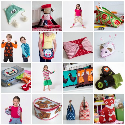 Nähideen für Kinder - sewing gifts for kids