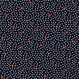 Viskosejersey Flower Dots