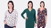Videoanleitung Shirt Kleid V-Ausschnitt nähen lernen