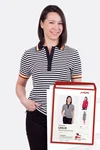 Papierschnittmuster Leslie Poloshirt selber naehen