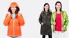 Videoanleitung Steppjacke Mantel mit Reißverschluss und Kapuze nähen