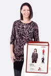 Papierschnittmuster Layla Lagenshirt selber naehen