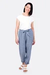 Schnittmuster Damenhose mit Paperbag bund für Sommer nähen