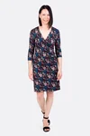 Schnittmuster Wickelkleid mit eleganter Drapierung aus Viskosejersey selber nähen