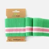 Cuff Me Ripped Strick Grün Weiß Rosa Hamburger Liebe