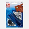 PRYM Oesen 5 mm Set Werkzeug silber