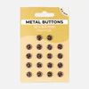 Druckknöpfe annähbar 8,5 mm 18 Stück
