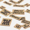 SnapPap Label Bogen Hippie