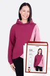Sweatshirt Cleo Papierschnittmuster zum Selbernähen