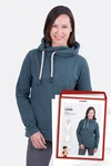 Papierschnittmuster Lynn Kapuzenpullover selber naehen