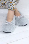 Schnittmuster Wellness Hausschuhe Fleece Satinschleifen Anleitung