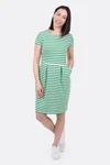 Schnittmuster Sweatkleid Tulpenrock Streifen selber nähen
