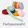 Gurtband 25mm Baumwollmix Soft 3m Länge