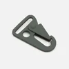 Taschenkarabiner "Hook" Dunkelgrün 25mm