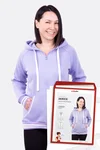 Papierschnittmuster Janice Kapuzenjacke selber nähen