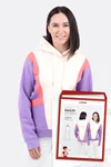Papierschnittmuster Hoddie & Sweatshirt Hailey