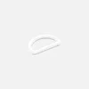 D-Ring Kunststoff 25mm weiss