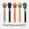 Metall Zipper 4 Stück Farbauswahl 6,5mm Raupe